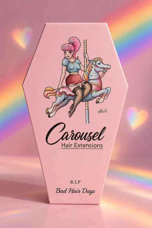 Carousel Pride Coffin